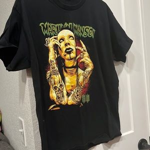 Marilyn Manson portrait of an American family era band shirt